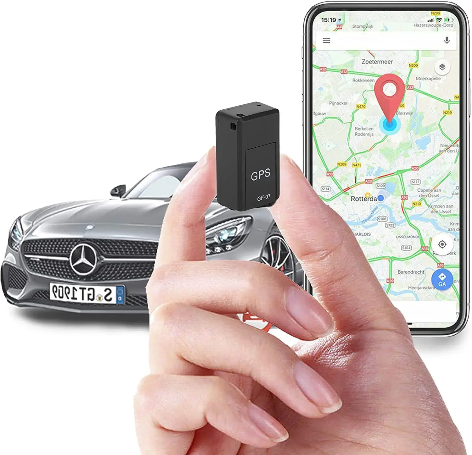 GPS tracker for vehicles